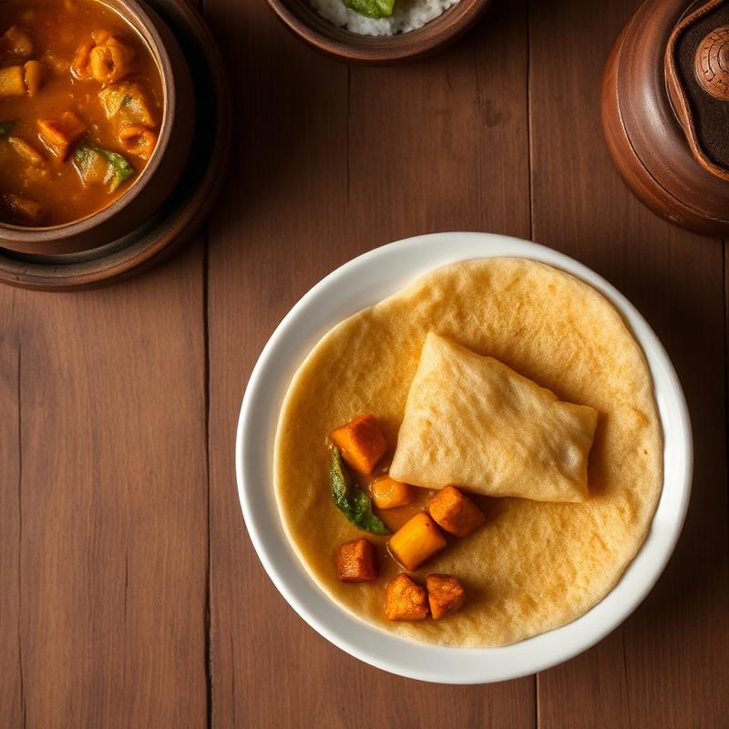 Lace-Edged Appam